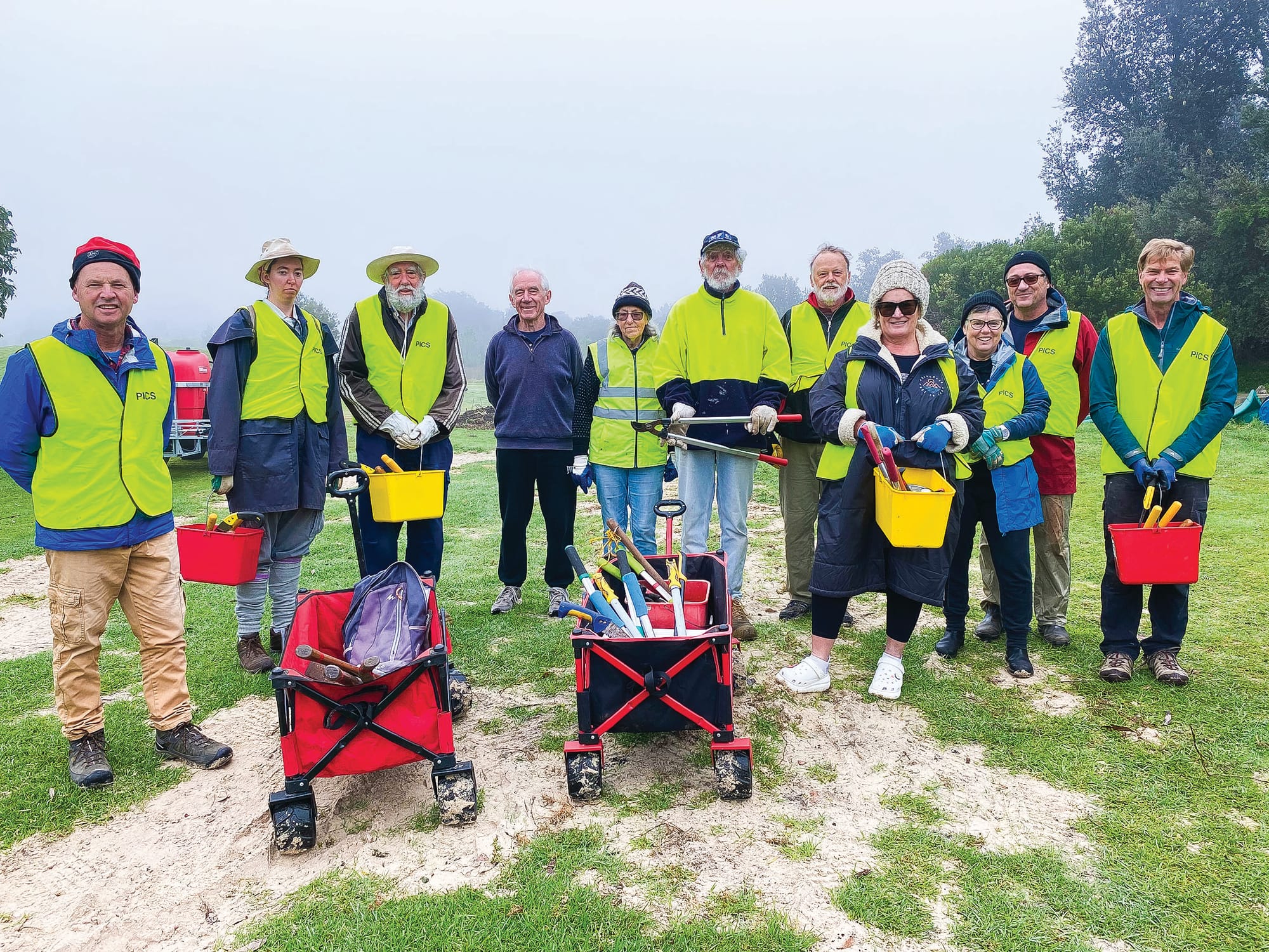 Saltwater Creek clean up