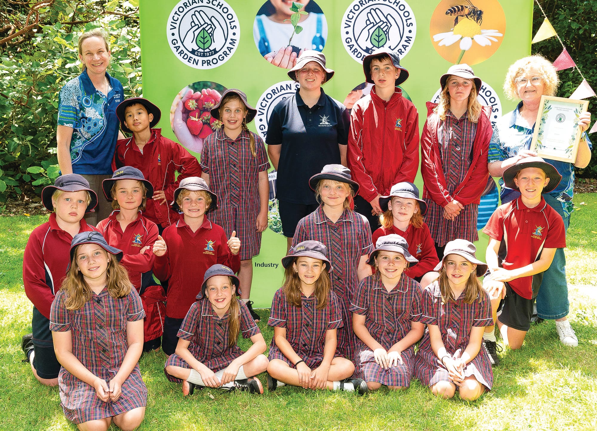 Garden wins for local school