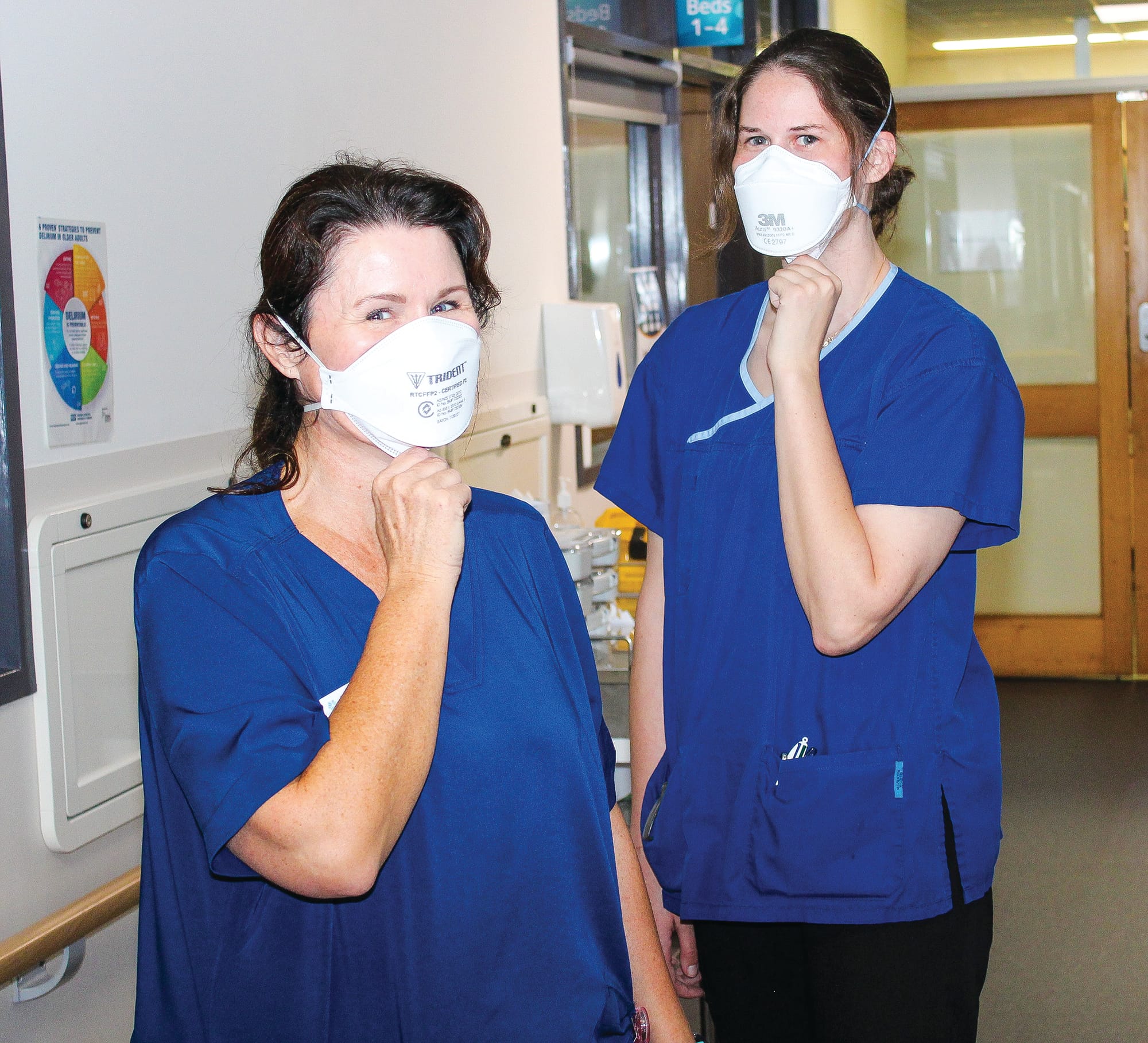 Covid protocols still in place