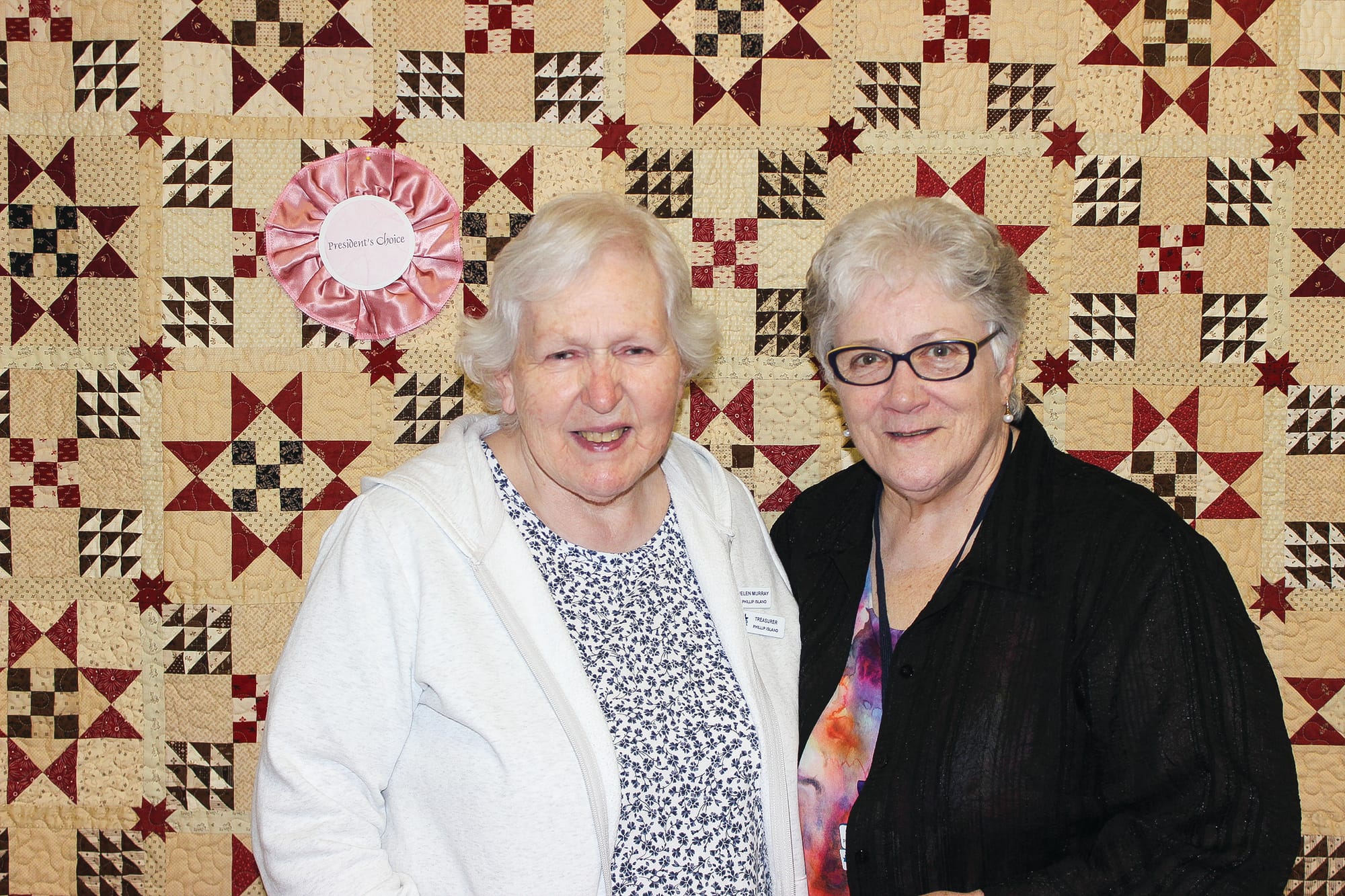 Quite the quilt display