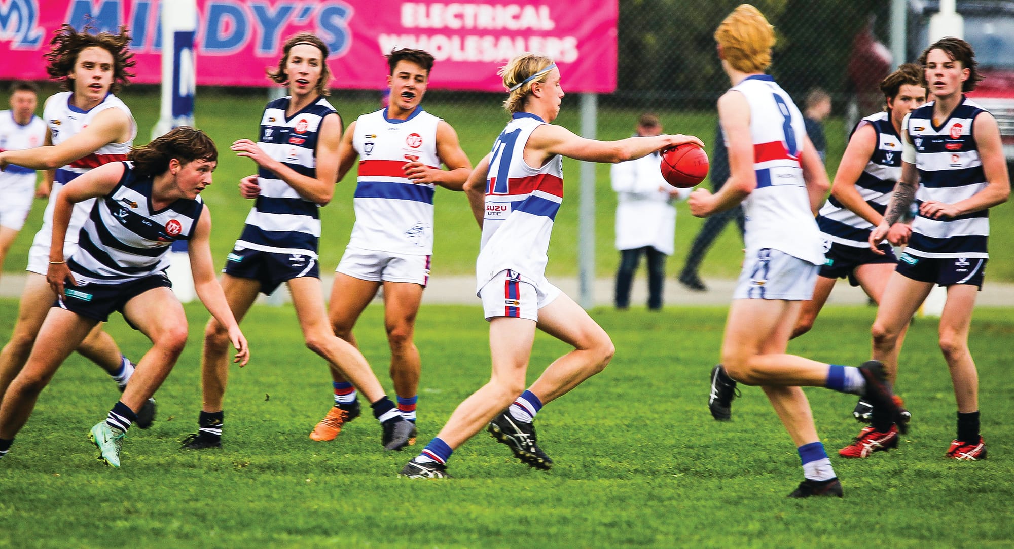 A heart stopping match for U18s