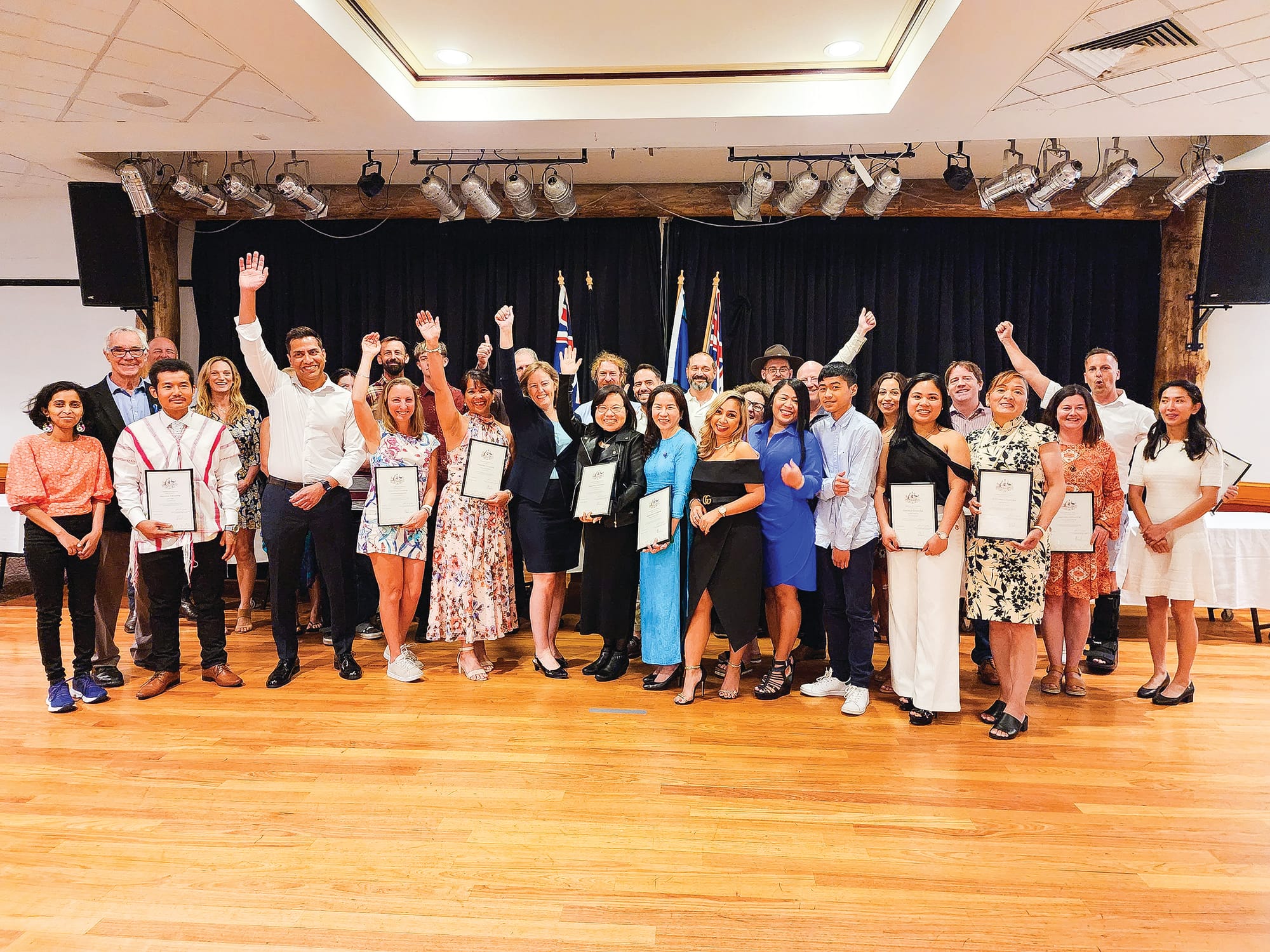 New citizens welcomed on Australia Day