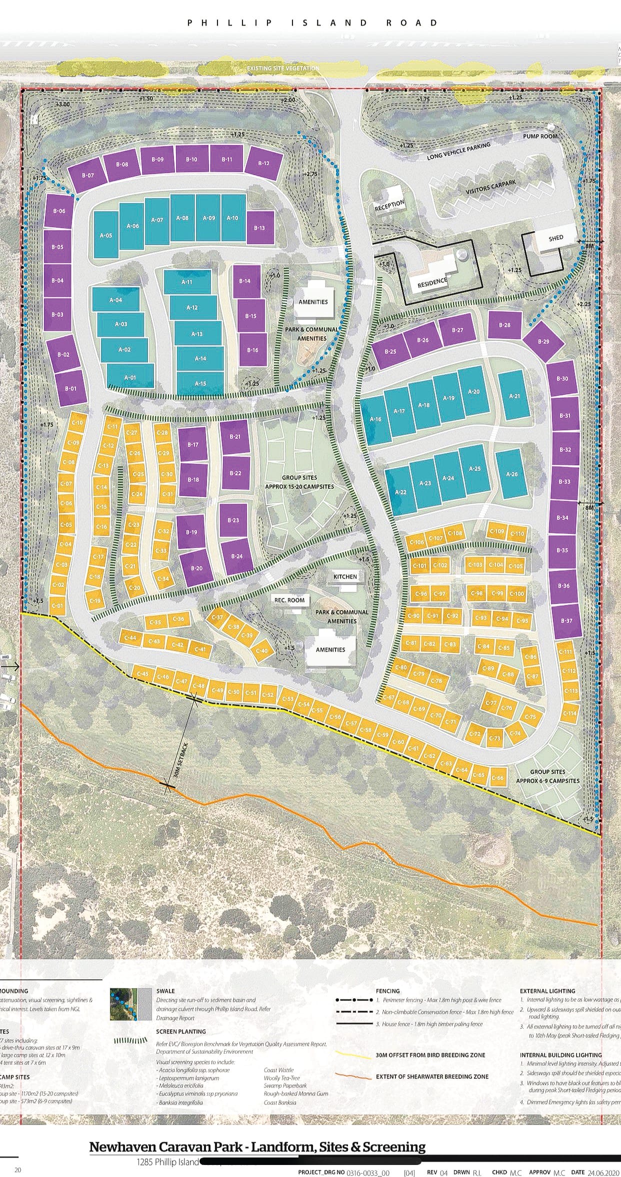 Objectors protest Forrest Caves van plan