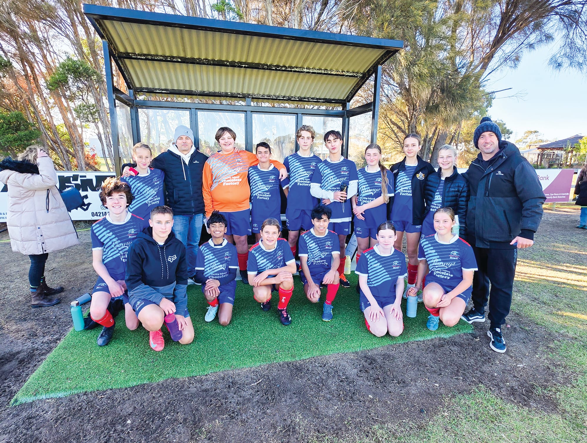 A dominant performance by junior teams