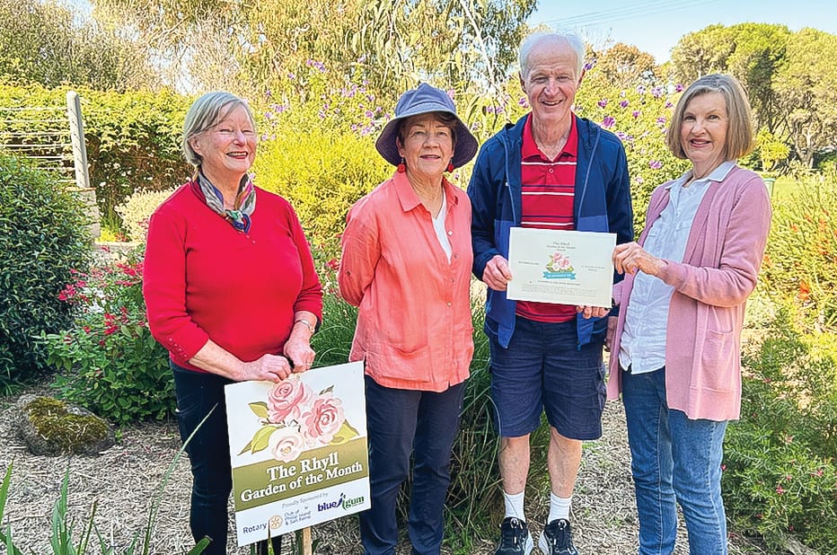 Spring award for Rhyll residents