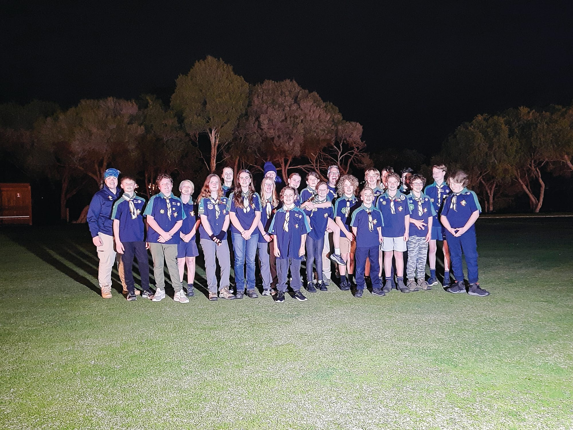 Scouts visit croquet club