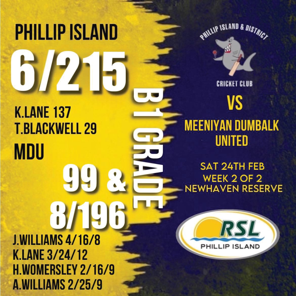 Victories for B teams - B1 v MDU