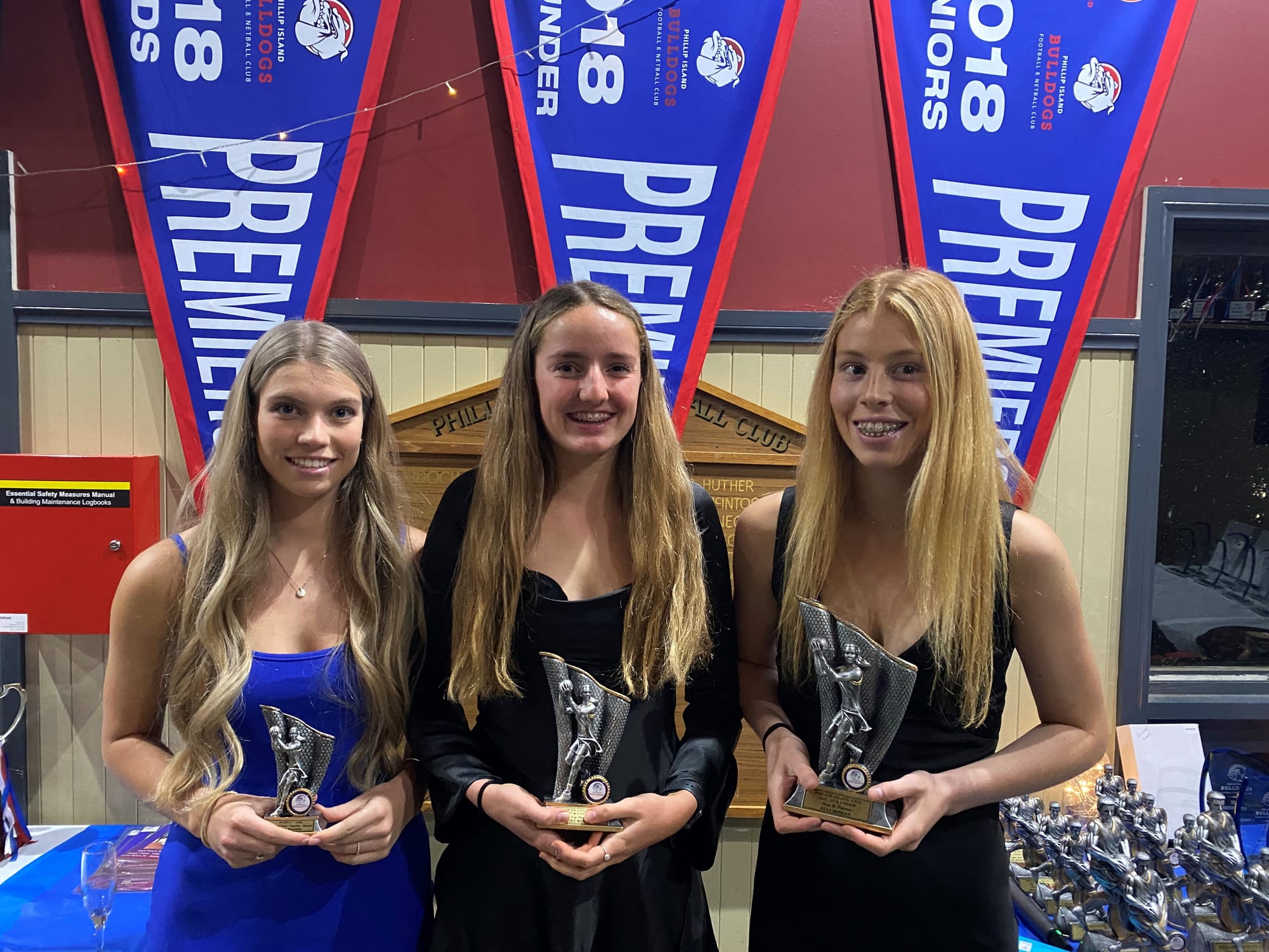 U17s Netballers - PIFNC presentation evening