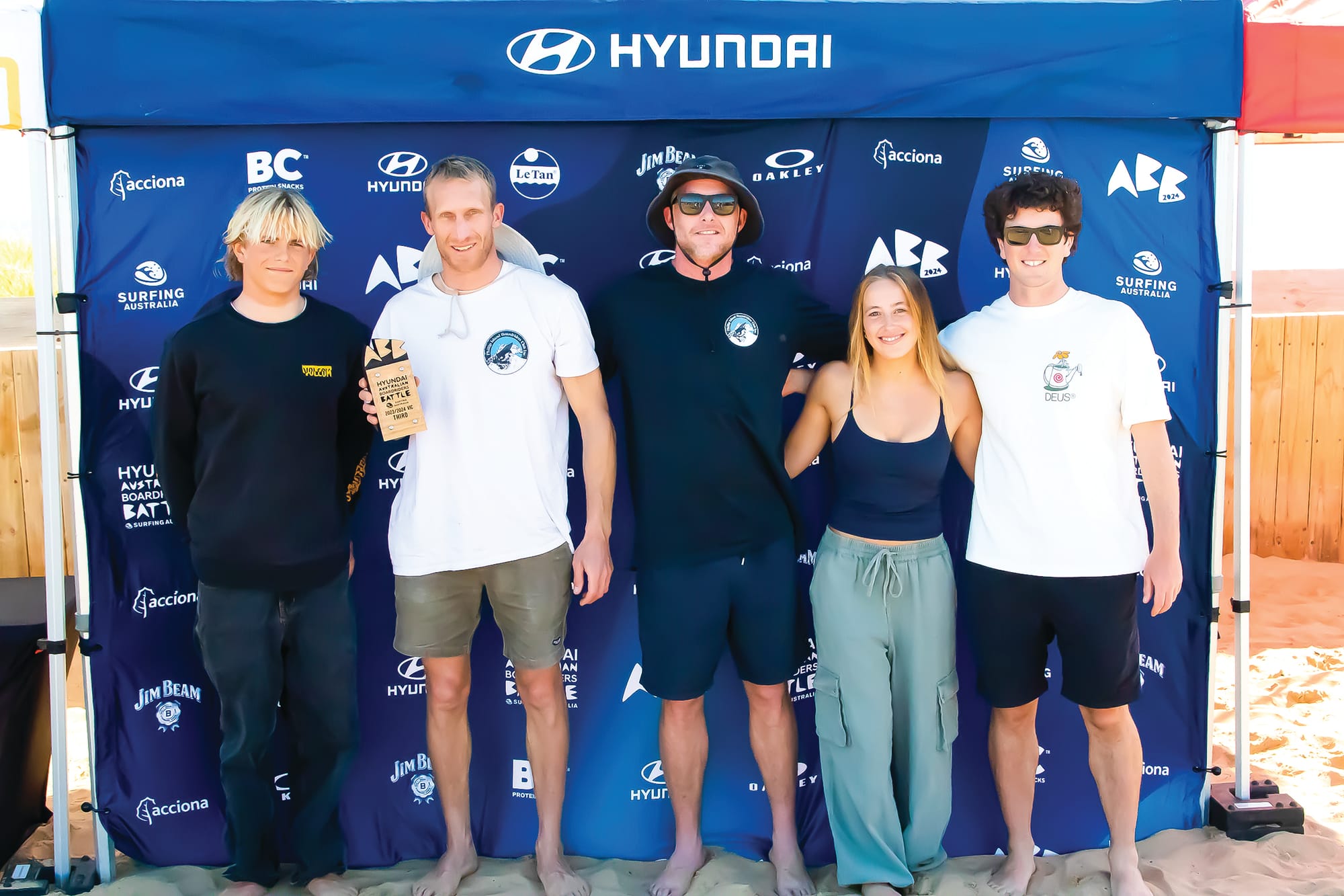 Island takes third spot in boardriders battle