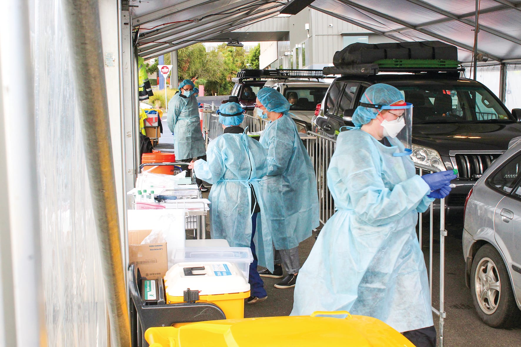 Testing capacity increased