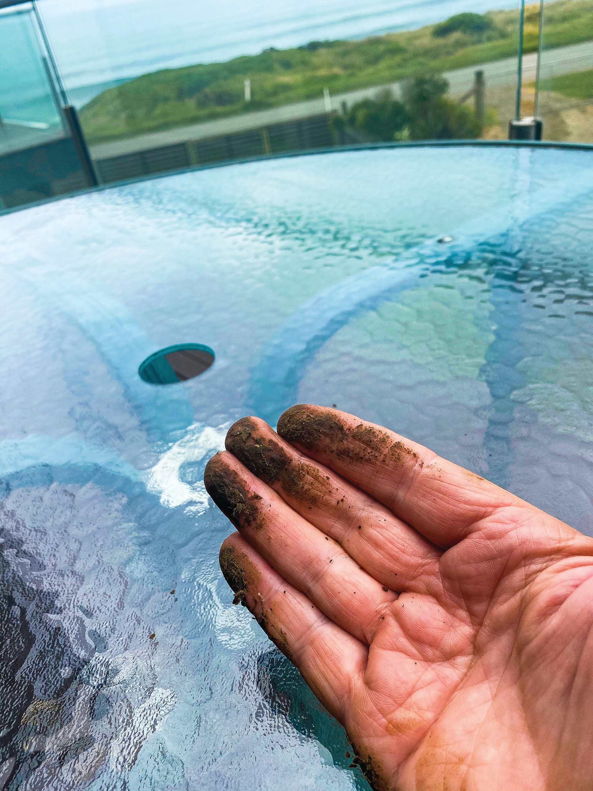 Sunderland Bay a dust bowl