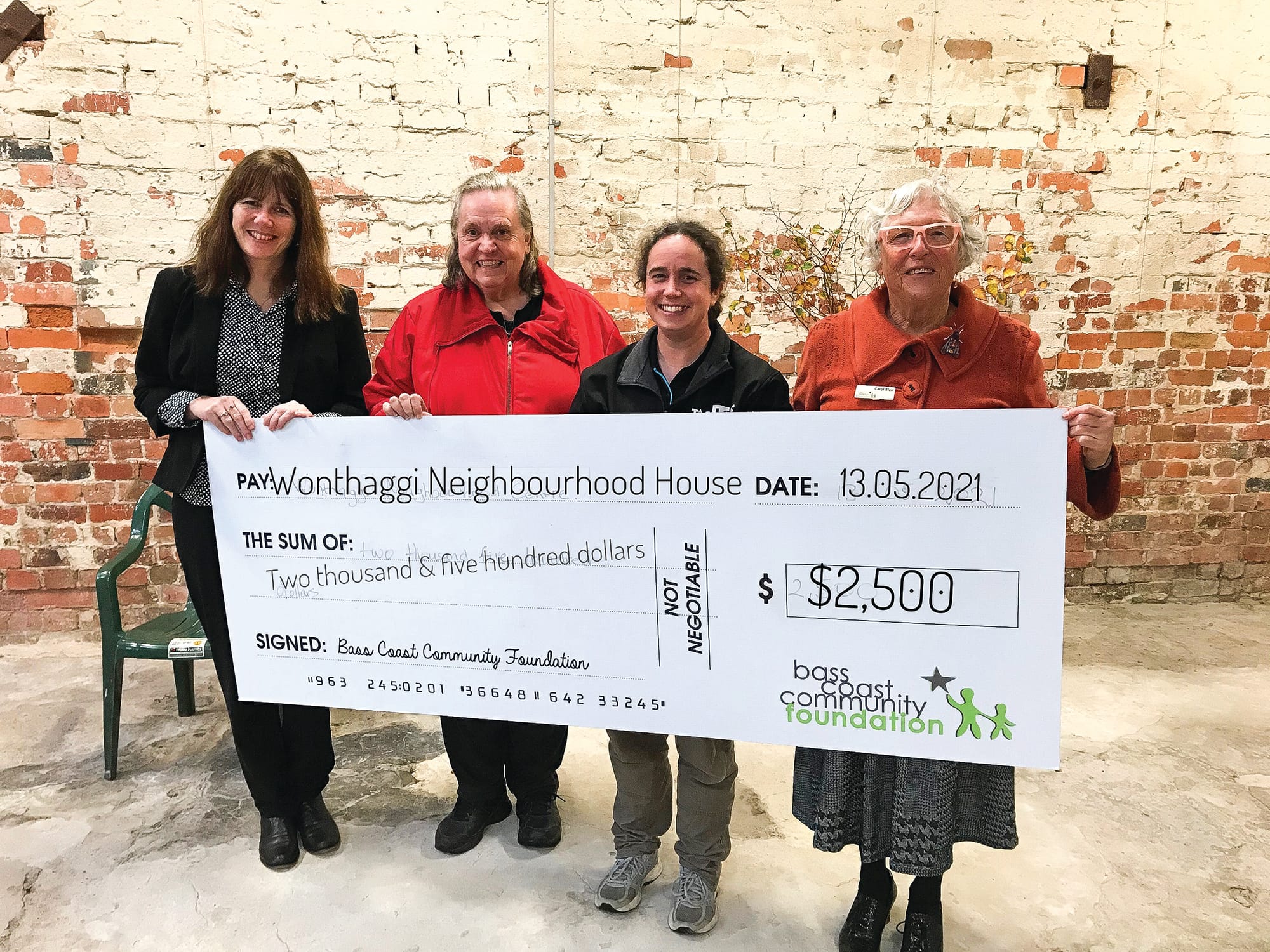 Women for Change awards first grant recipients