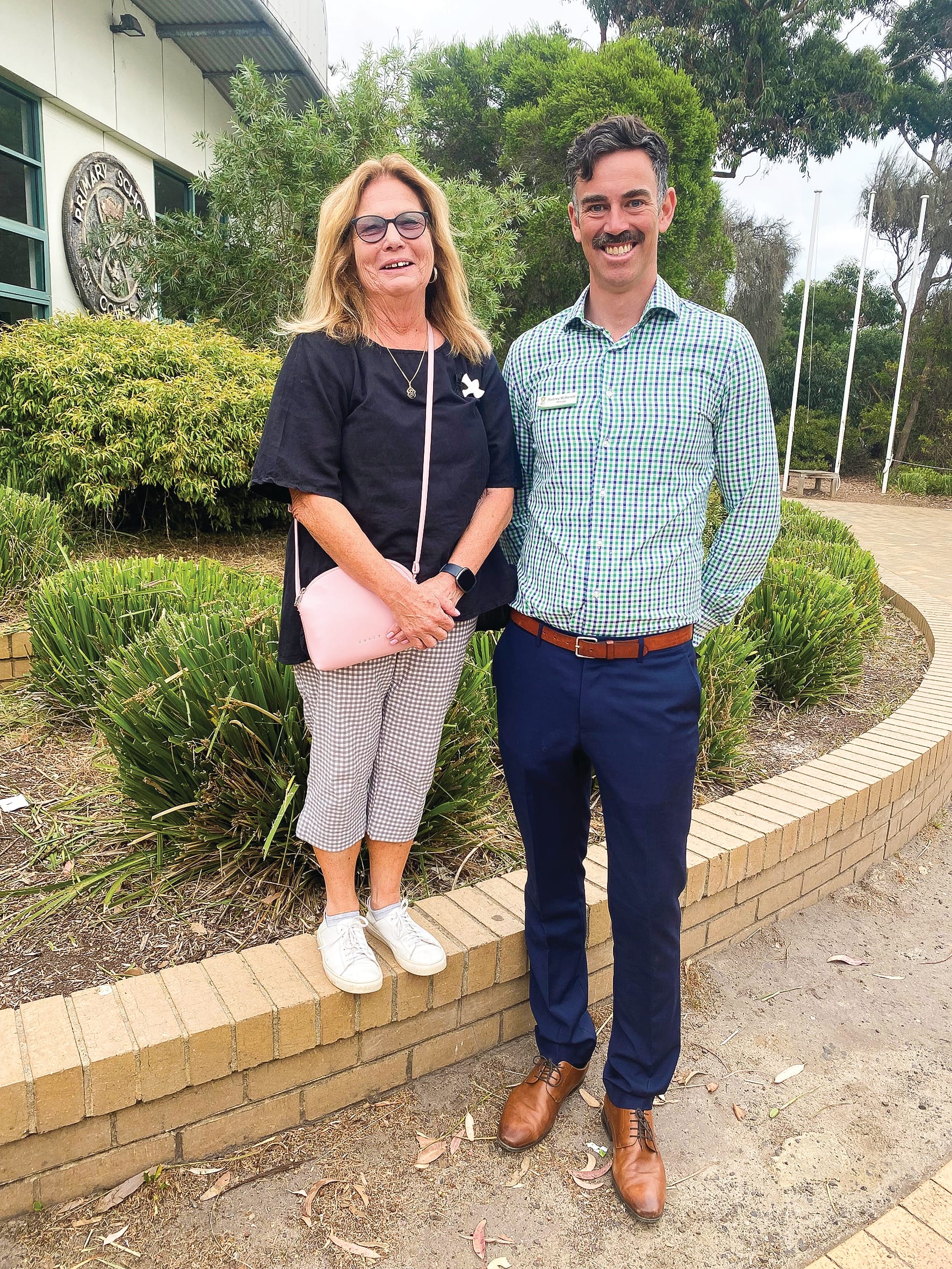 All smiles at Cowes Primary as kids return