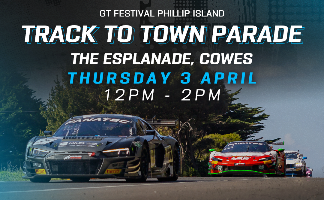 Track to Town Parade to kick off SpeedSeries Round 1