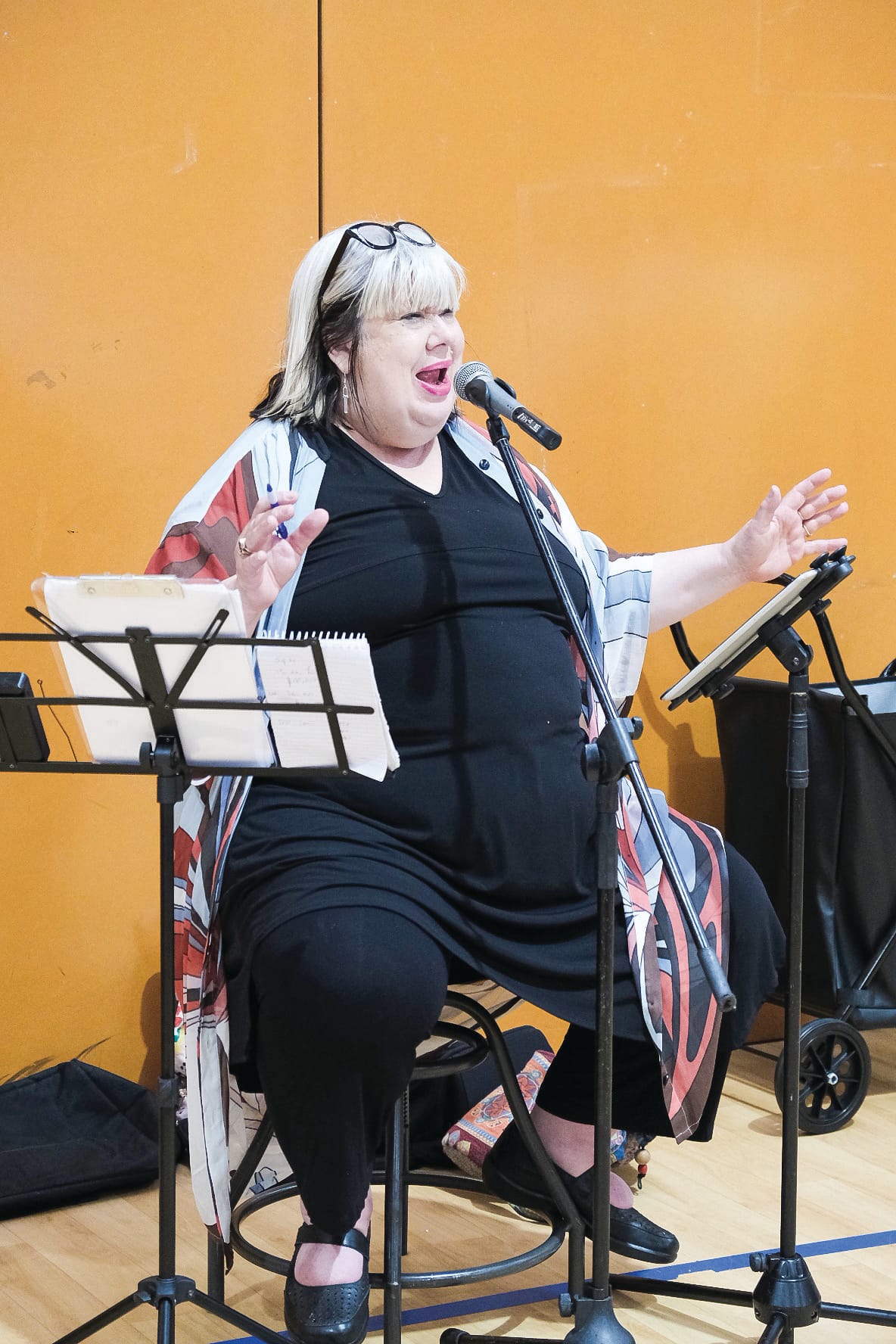 Raising their voices