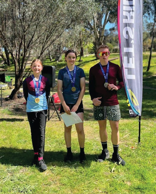 Newhaven College team soars to triple gold victory