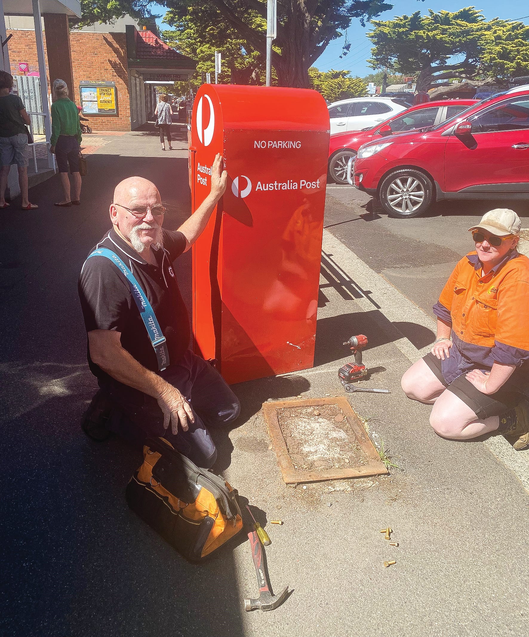 Red alert for missing mailbox