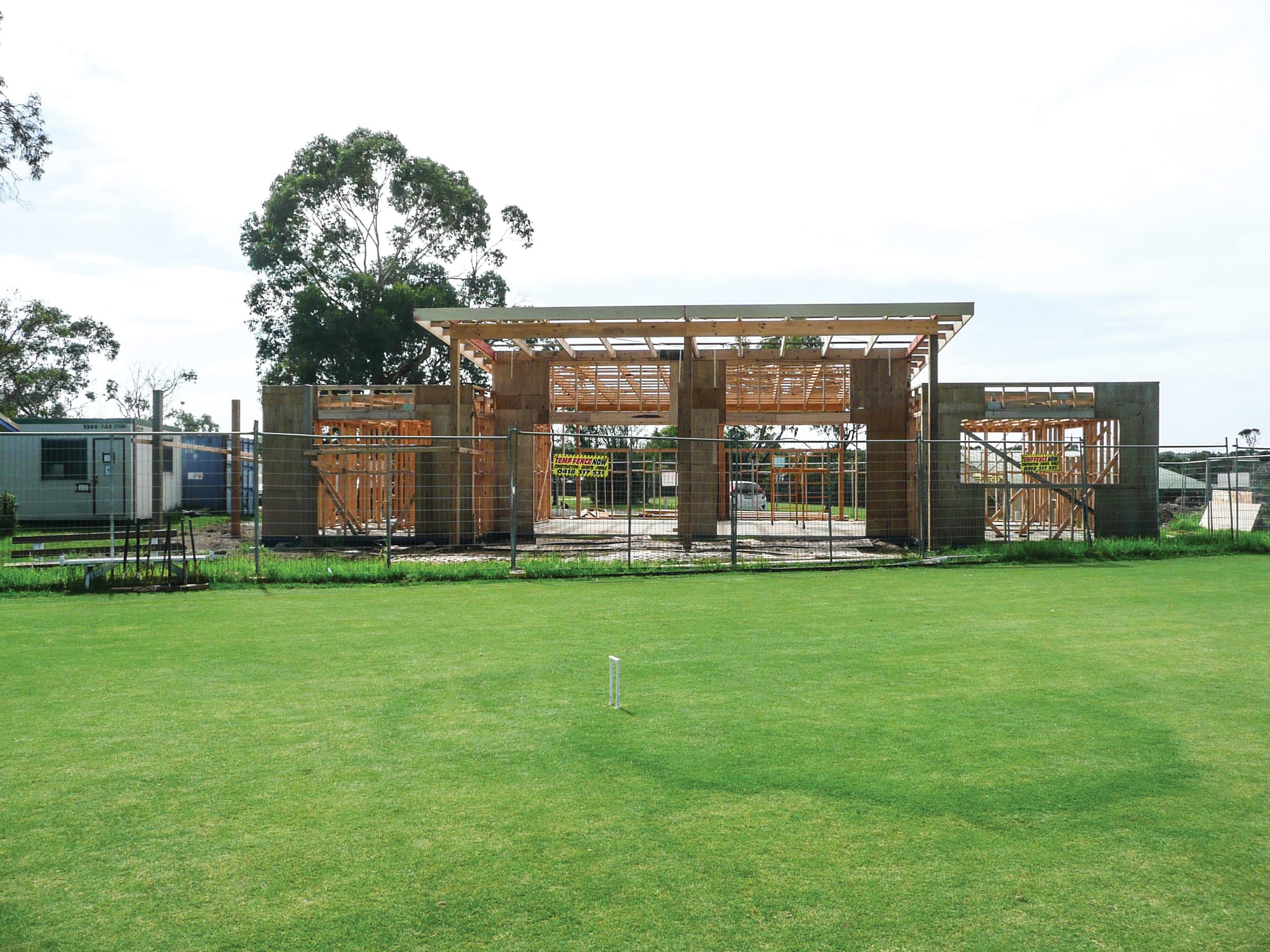 Construction of the Phillip Island Croquet Club Pavilion underway