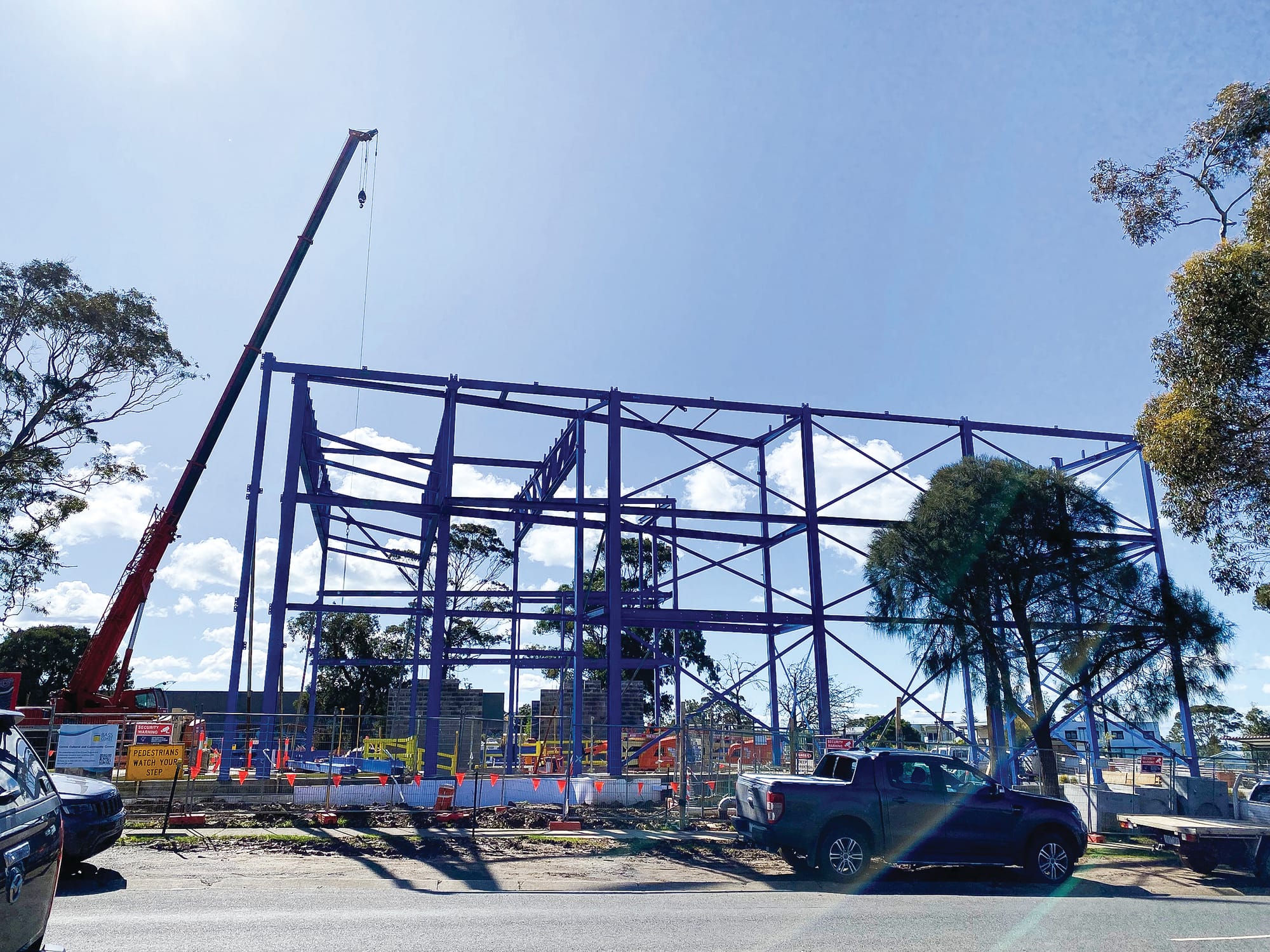 Wet winter hasn’t hampered Cultural Centre progress