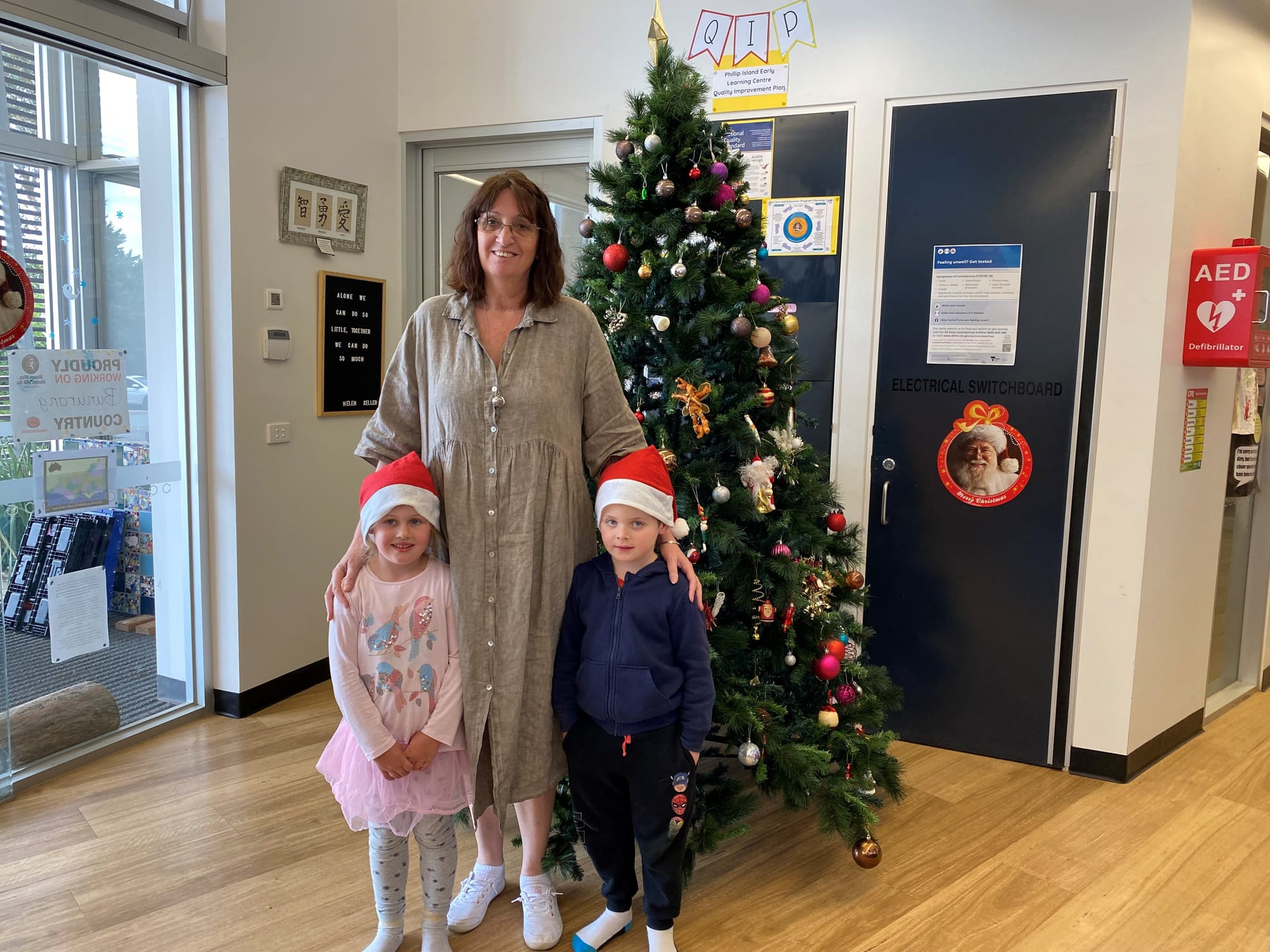 Christmas tree gift for ELC