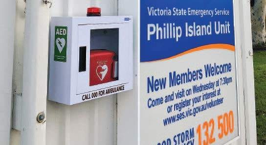 Community defib theft a low act
