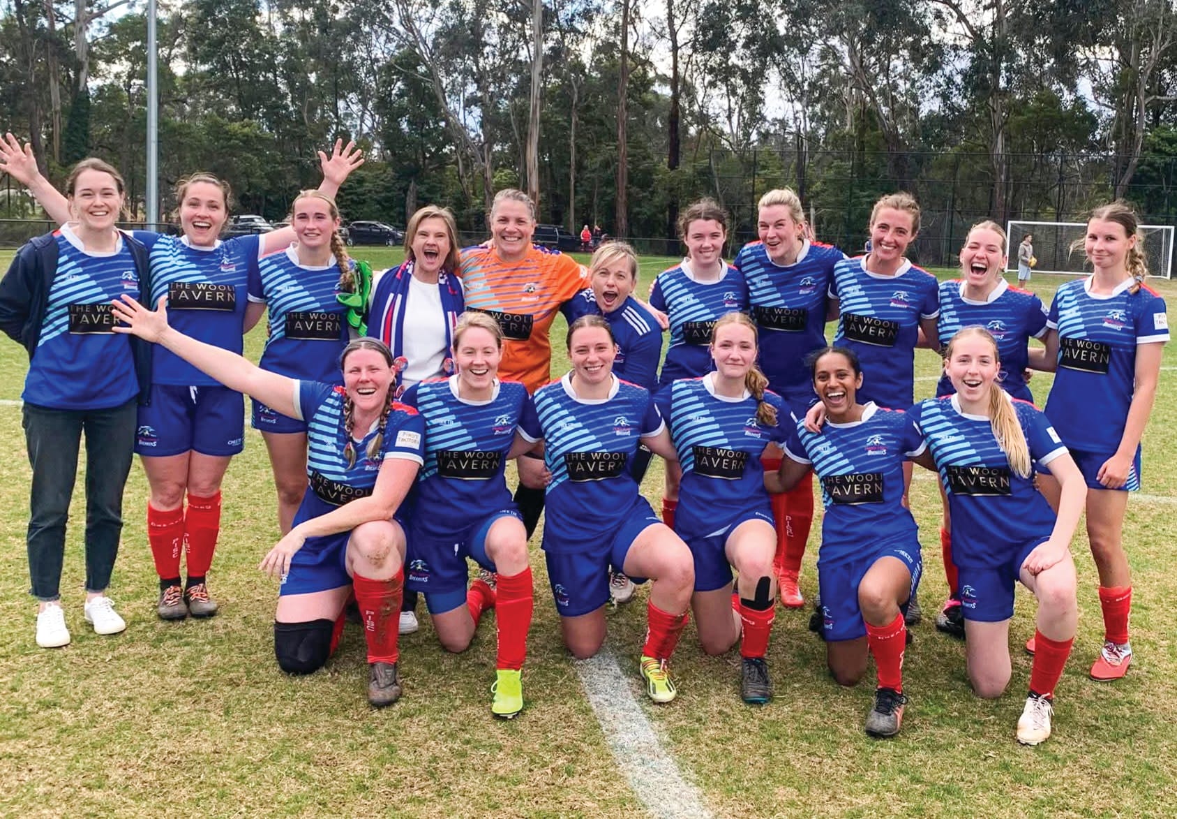 Breakers Womens soccer team