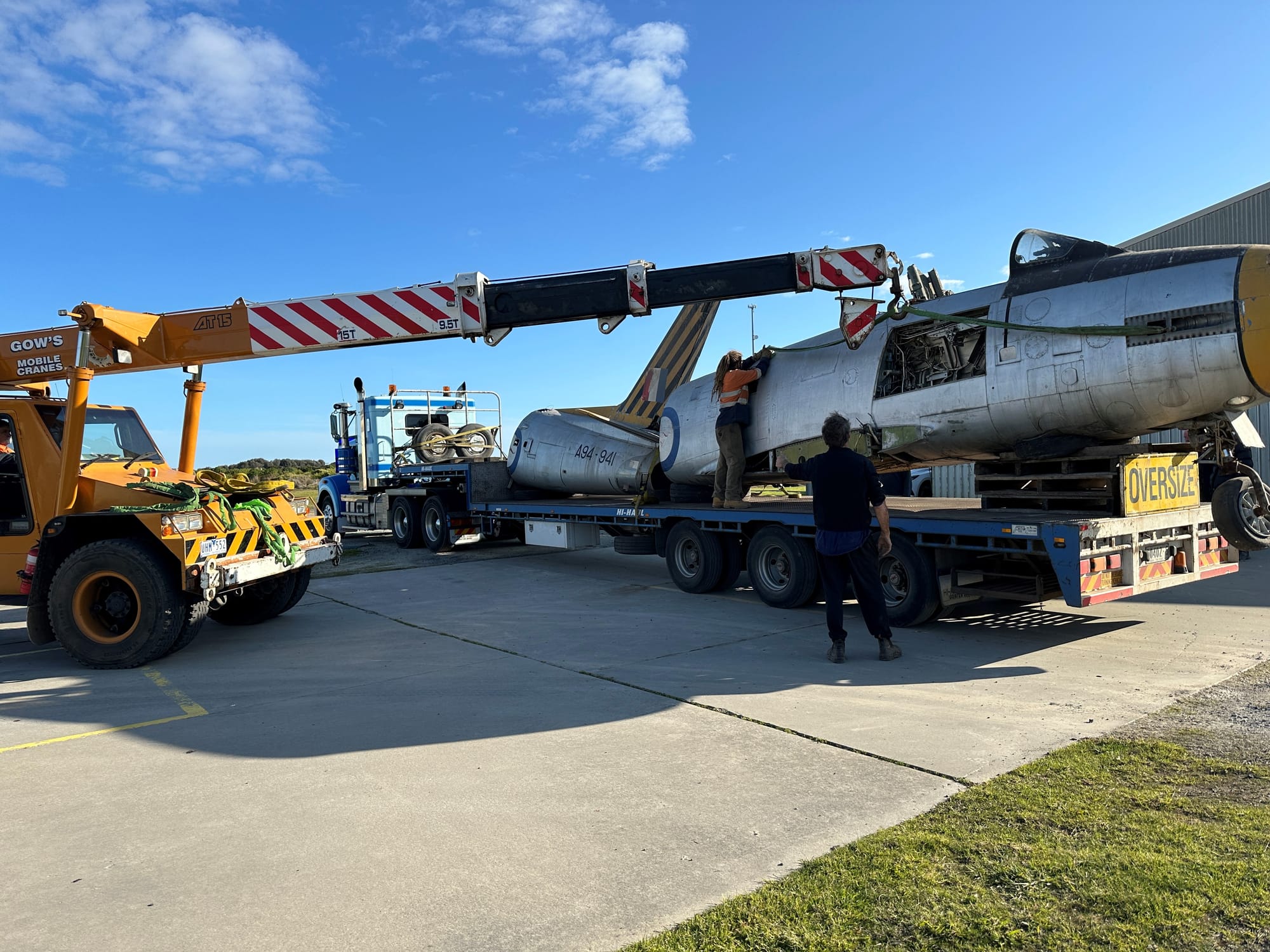 New jet fighter for Vietnam Vets museum