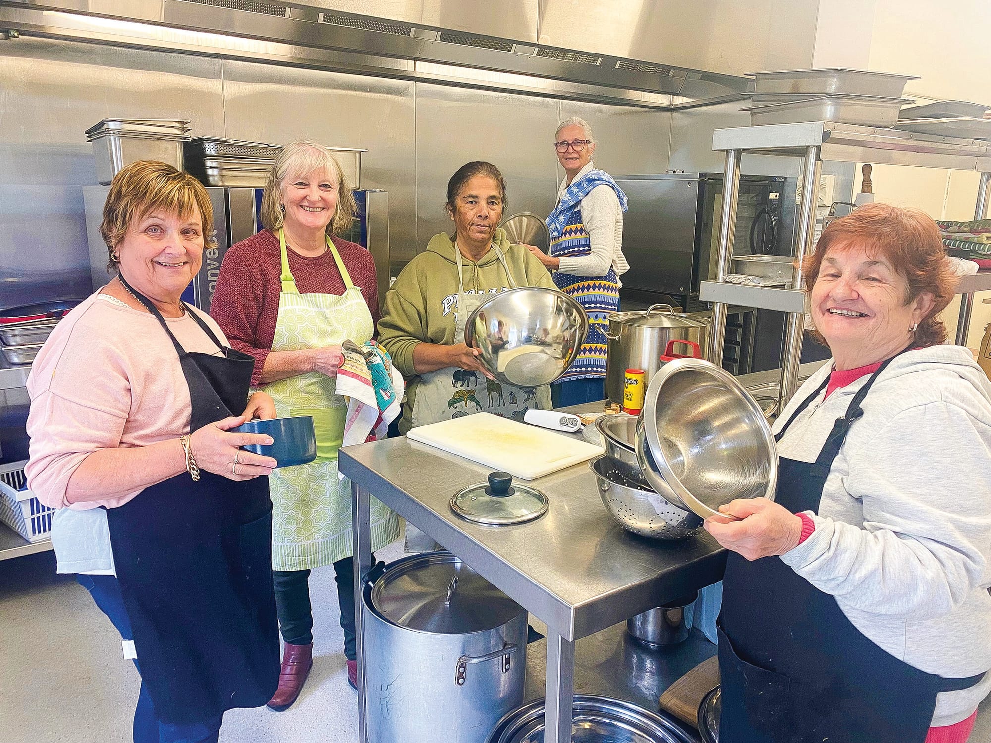 Soup kitchen for PICAL pantry