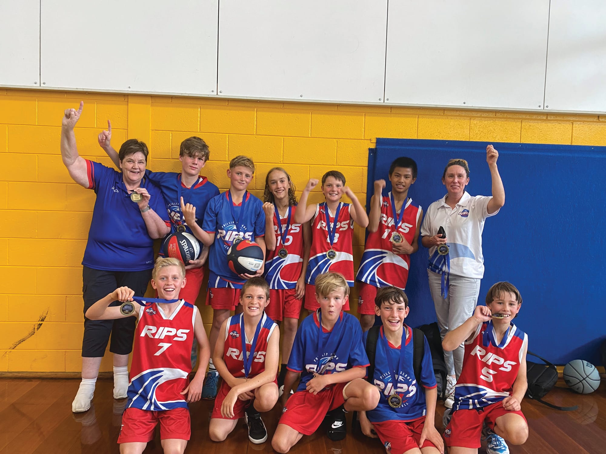 U14 Boy RIPS win grand final - Traralgon basketball Tournament