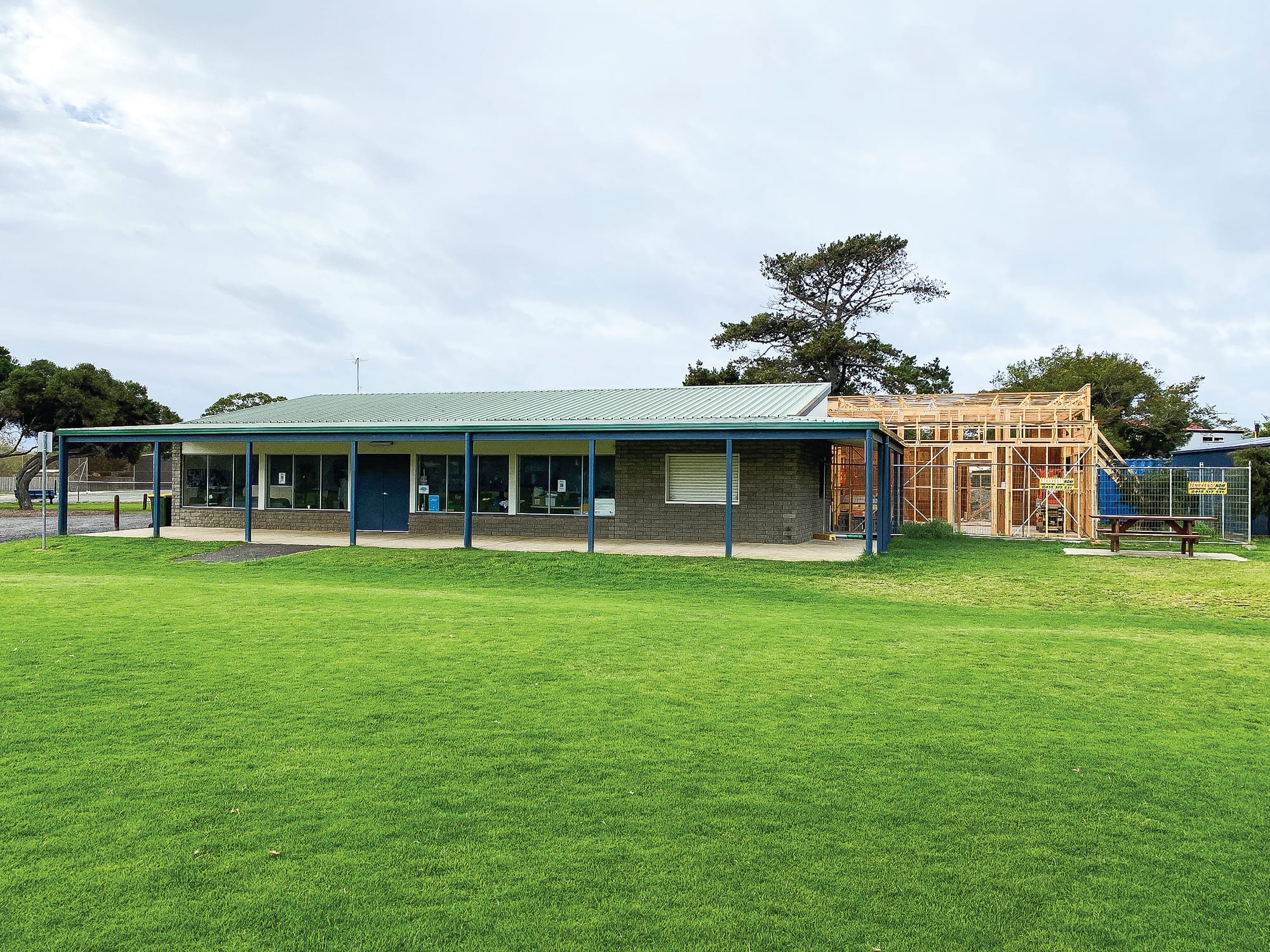 Newhaven soccer pavilion upgrade kicks off