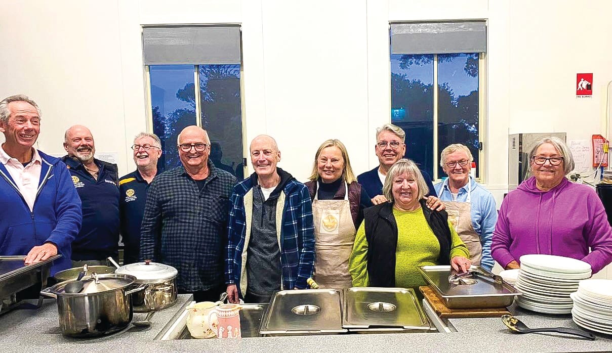 Rotary Club brings community spirit to Cowes community meal