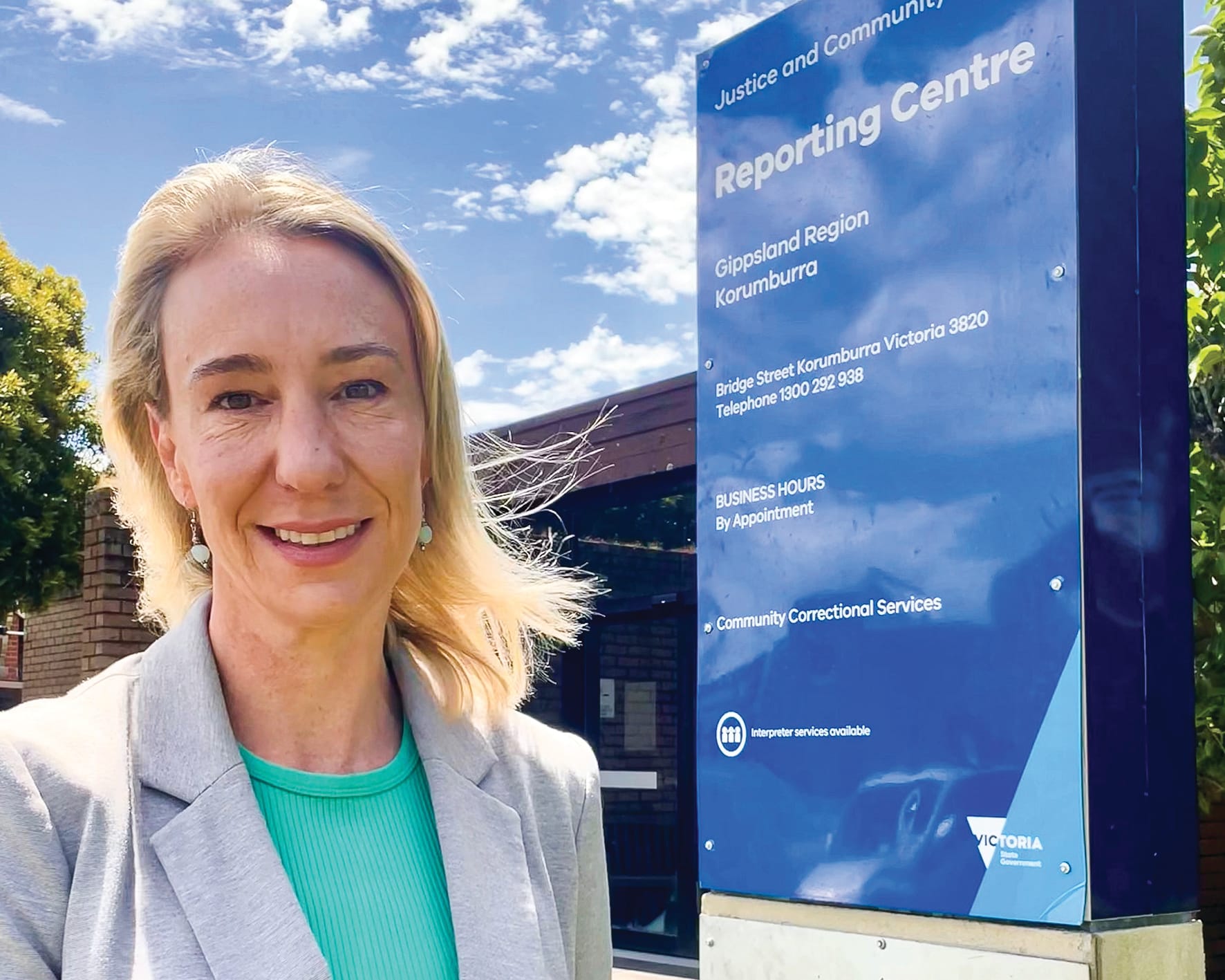 Crime rates too high, says candidate