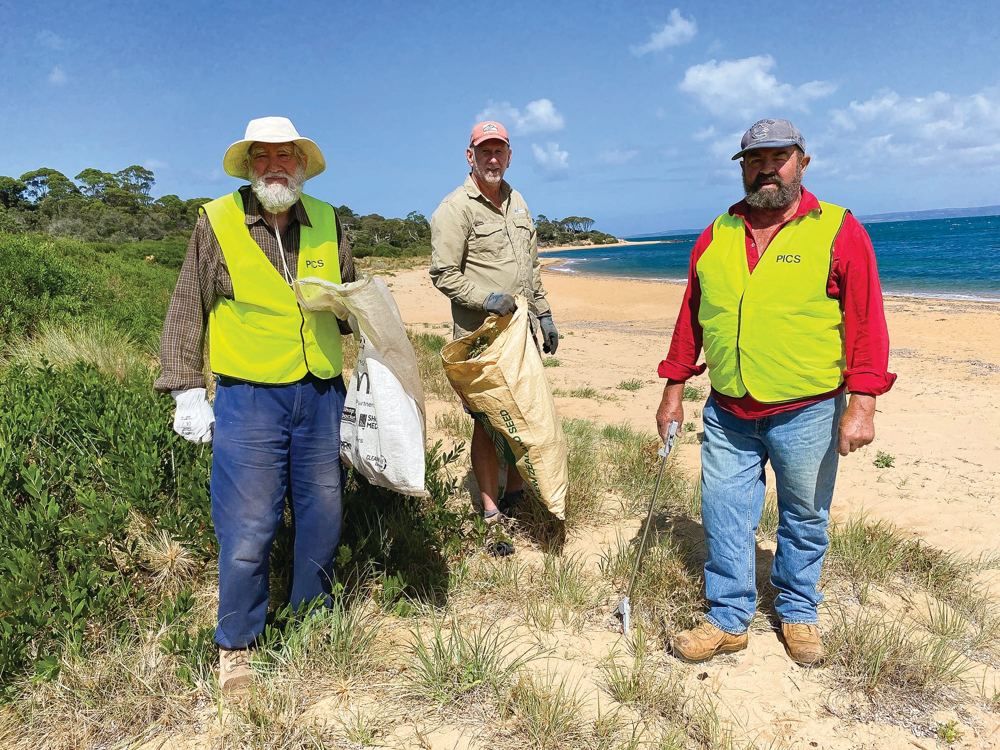 Saltwater Creek working bee