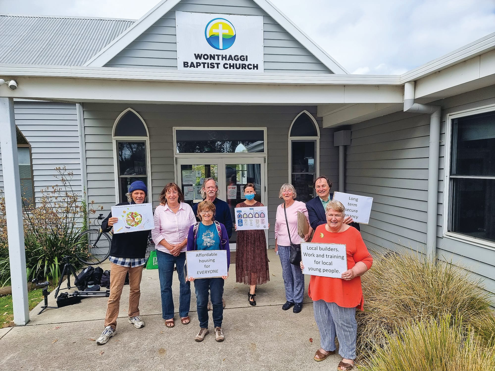 Support for public housing in Cowes