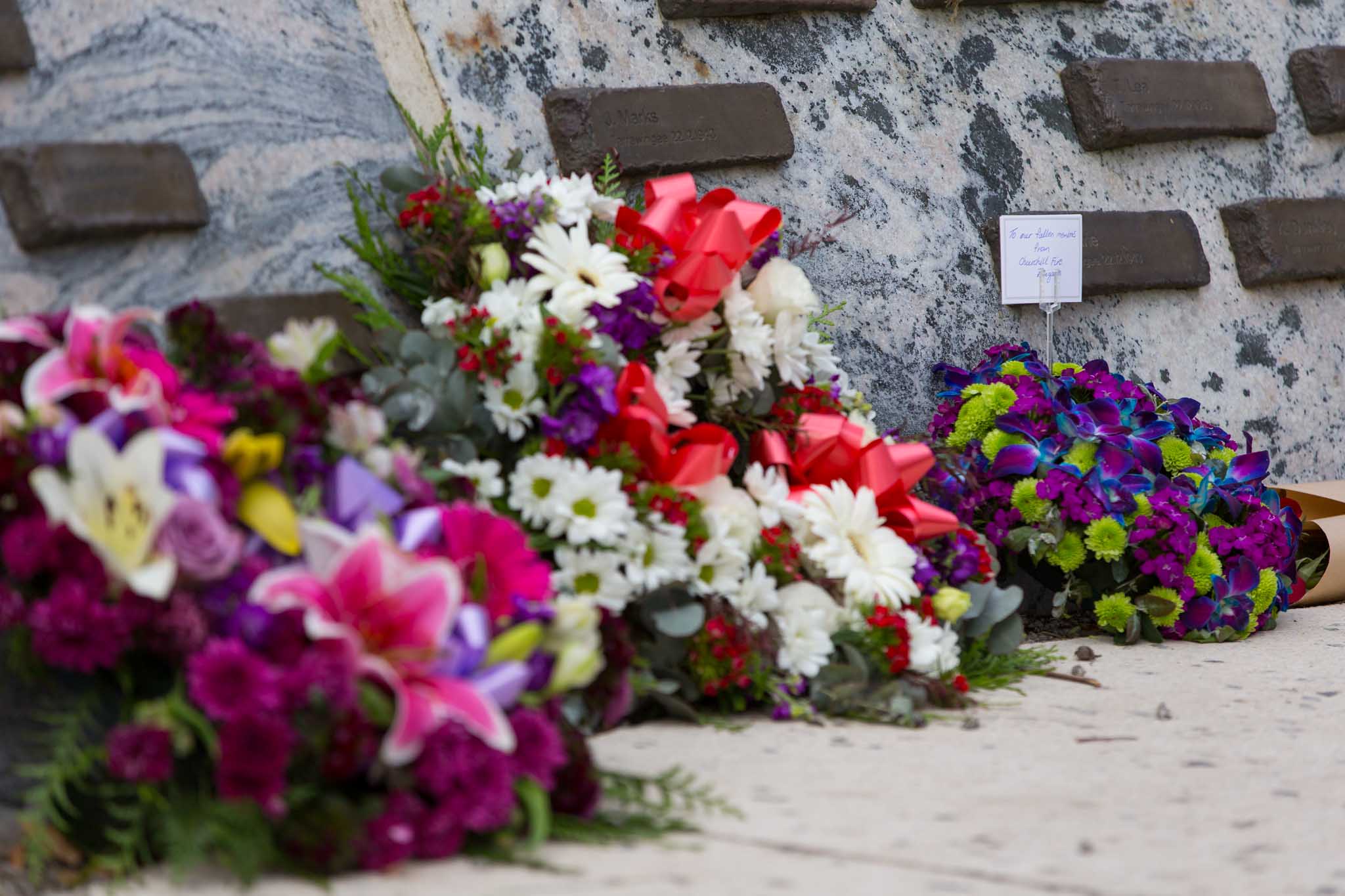 Fallen firefighters honoured