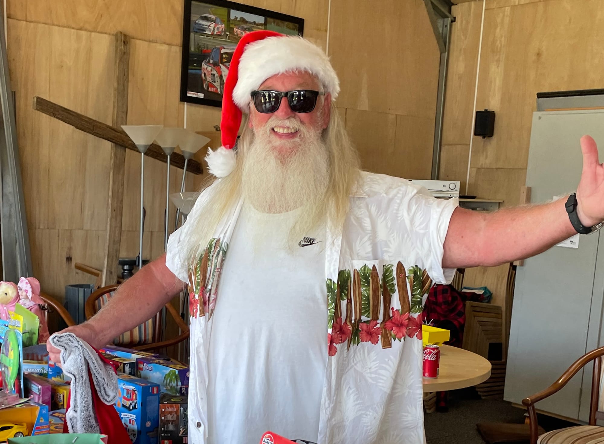 Inaugural toy run a roaring success