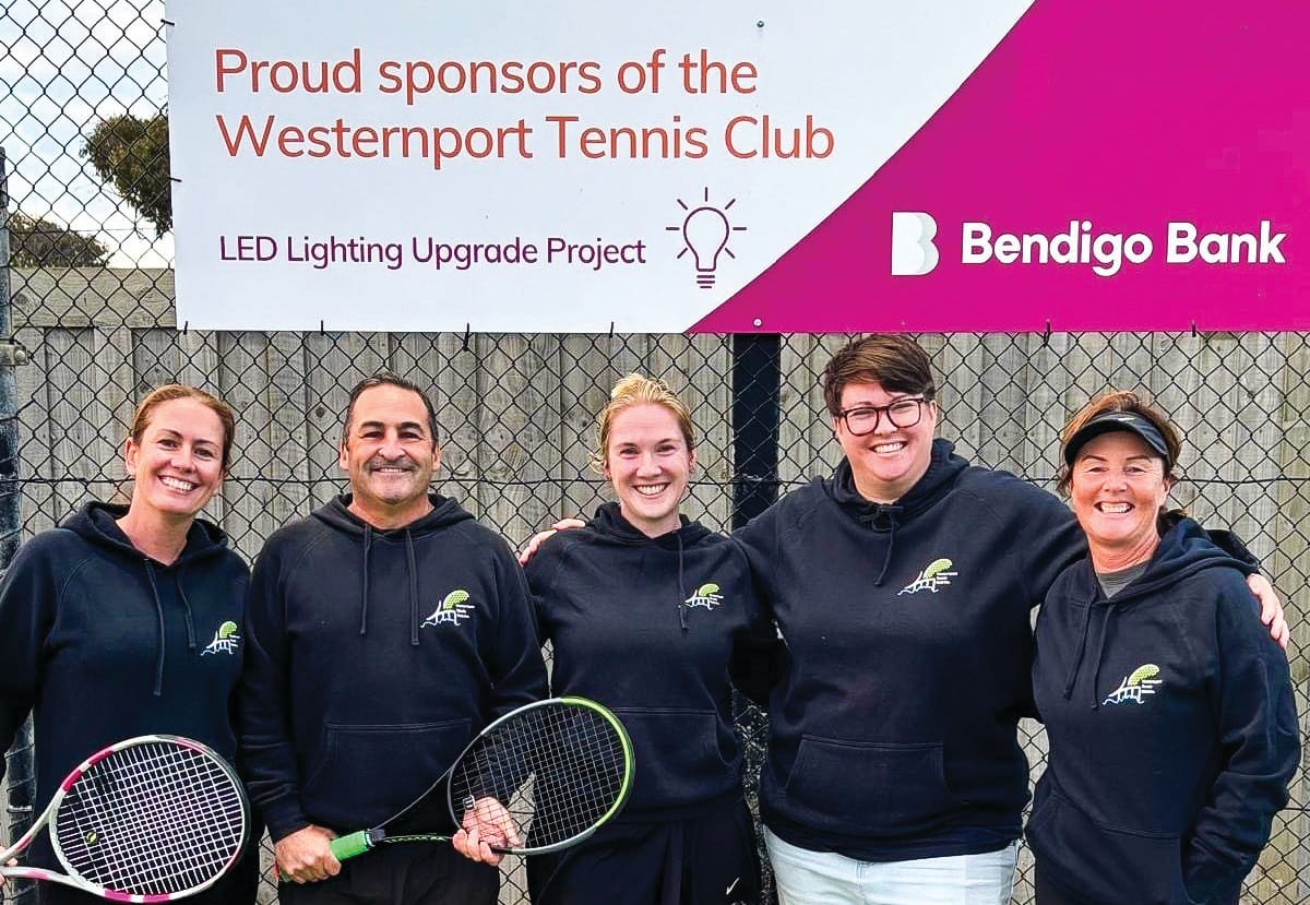 Westernport Tennis Club shines bright for community