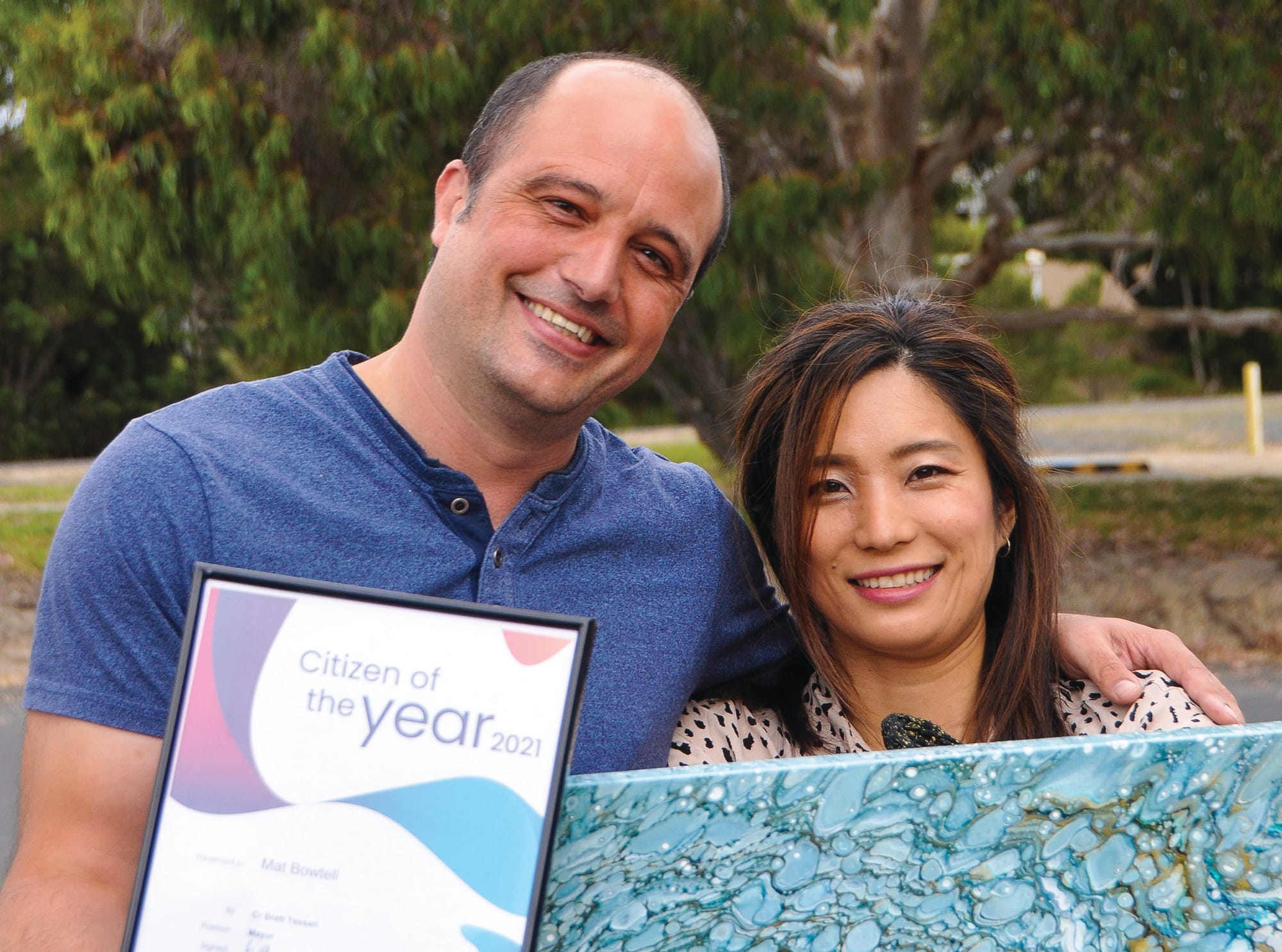 Magnificent Mat! Free 3D Hands founder named Citizen of the Year