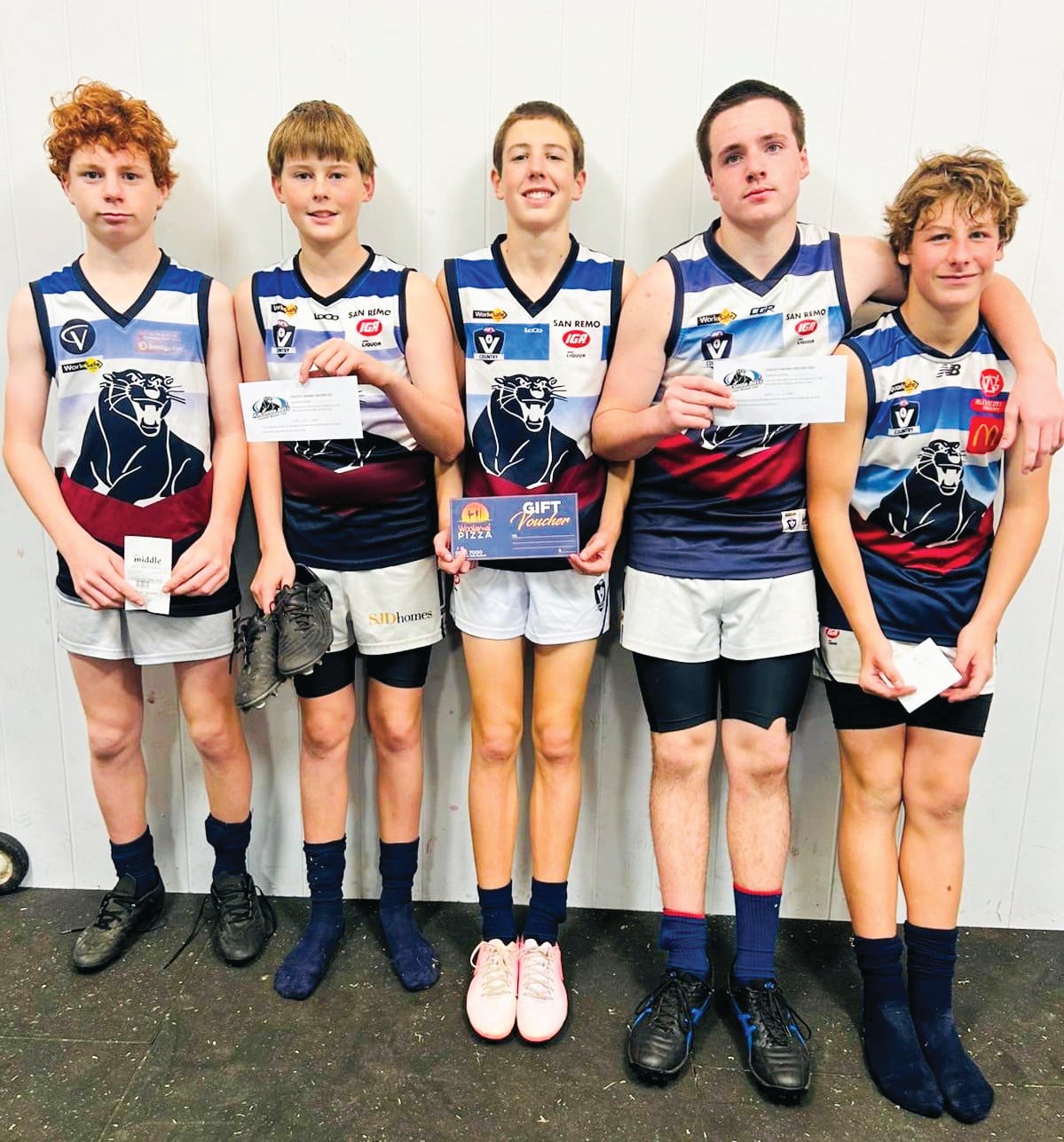 Killy Bass Juniors fight it out against Island Blue