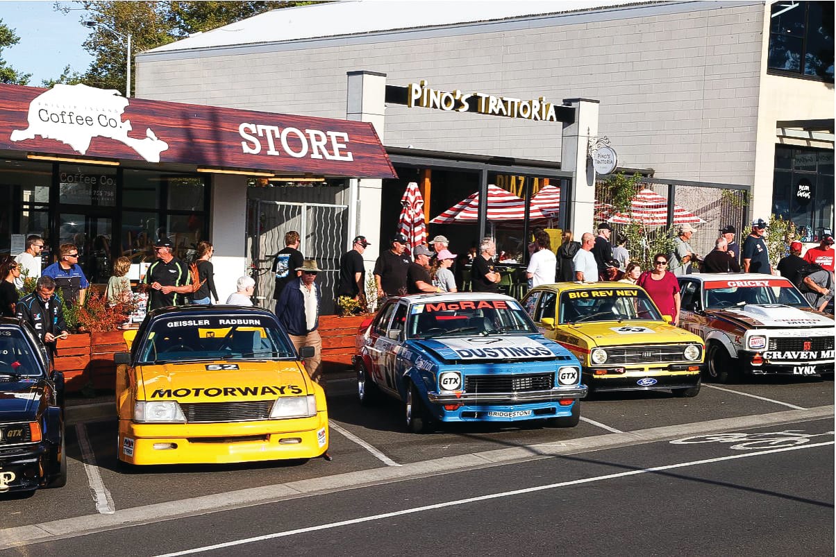 Historic cars on show