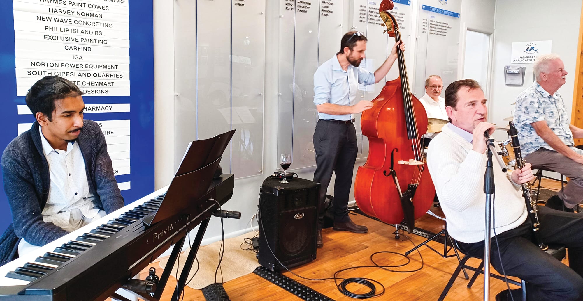 Grenadilla Wood comes to Cowes