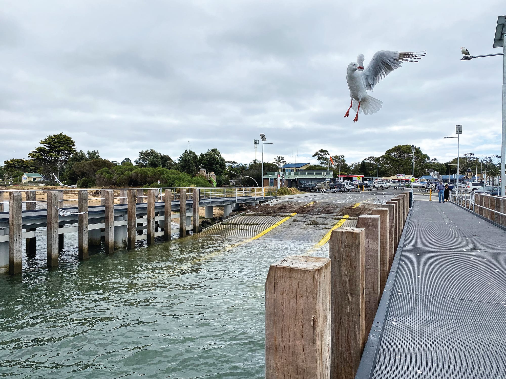 No more slippery customers at Rhyll ramp