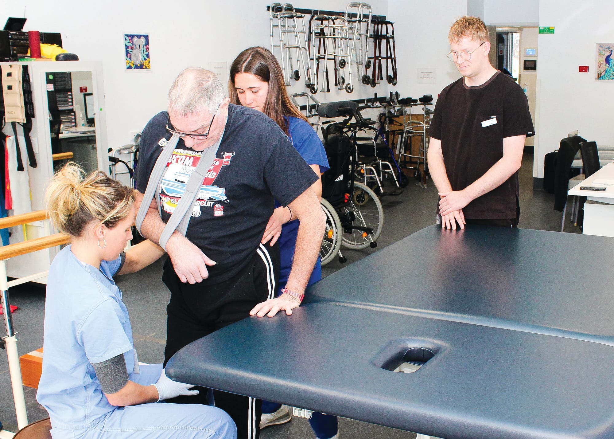 New stroke service helps Keith on the road to recovery