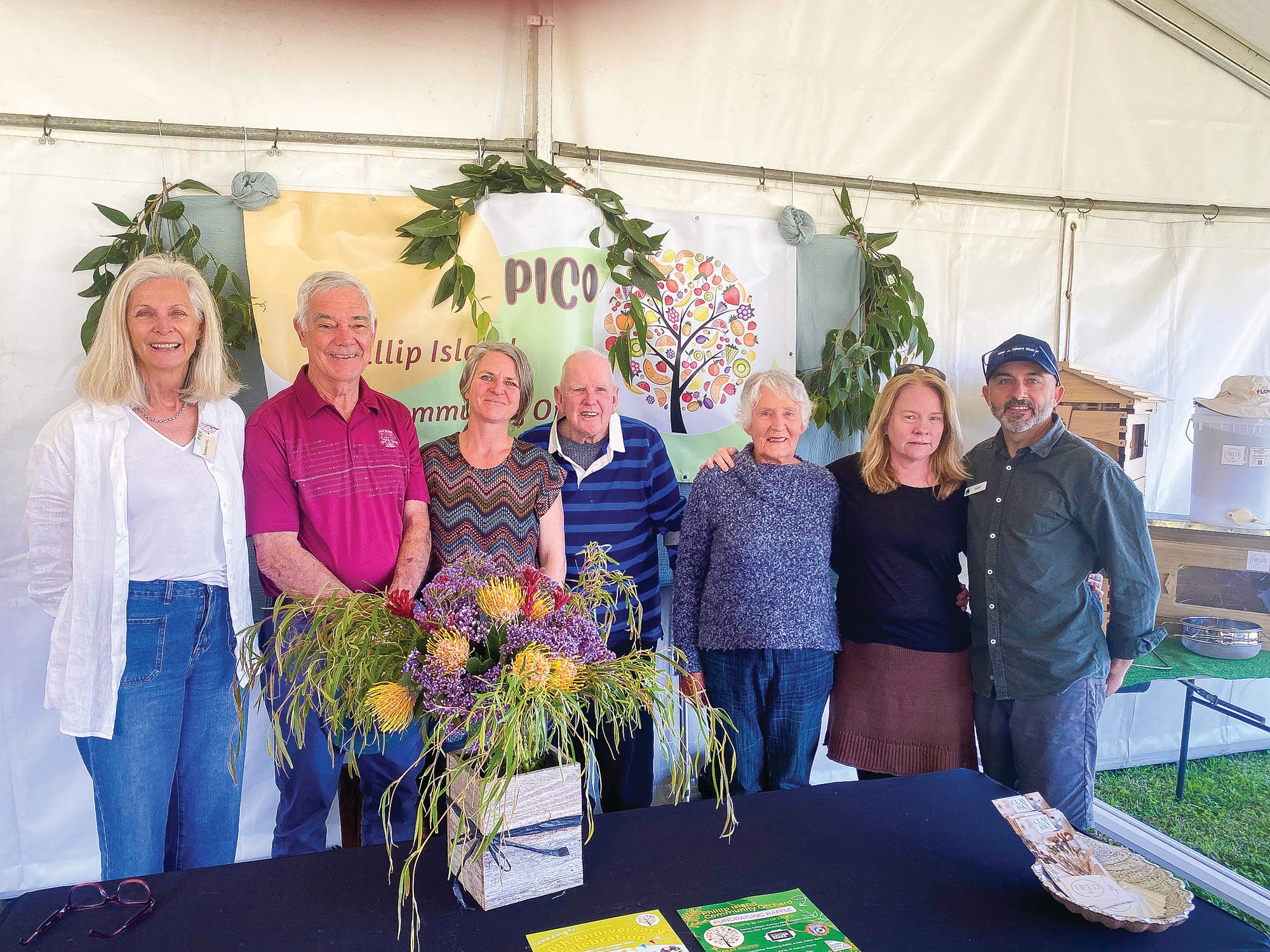 Community orchard tenth birthday celebrations