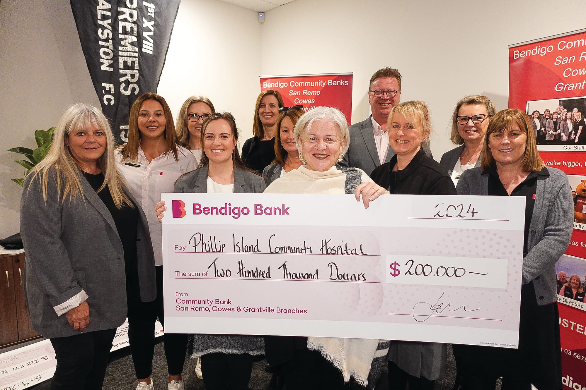 Community bank hands $428,000 to community groups