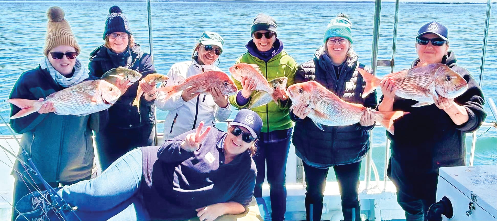 Fun Snapper adventure for the ladies