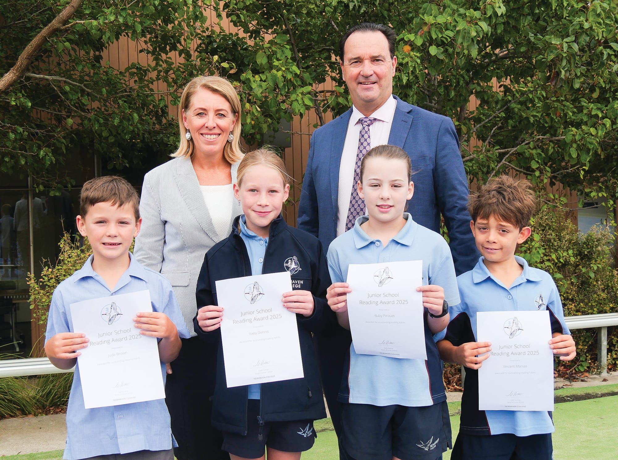 Celebrating reading at Newhaven College