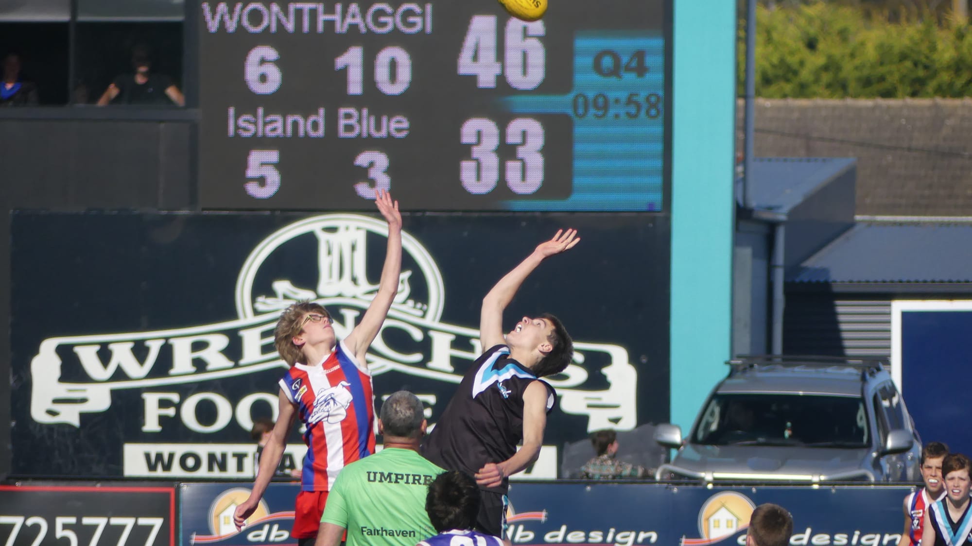 U14 Blue go down in a battle