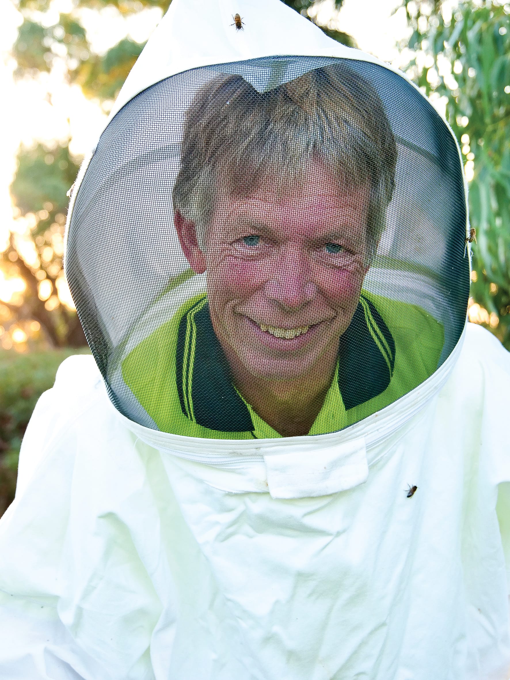 Bee swarming season inundates apiarist