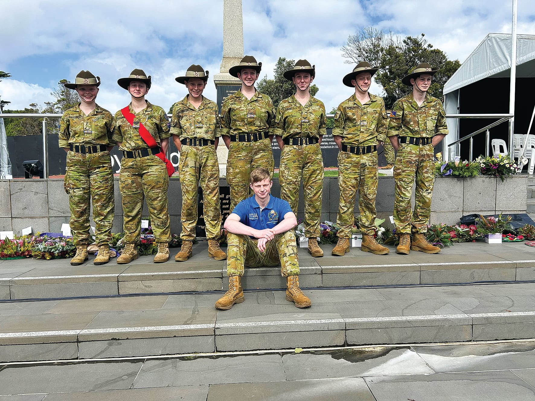 Photo gallery: Cowes 11am Anzac Day Service